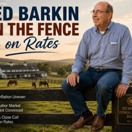 Barkin: Rate decision still a “close call”