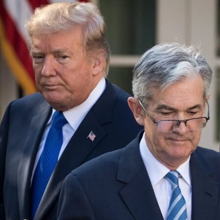 Trump blasts Powell again in saying US should have substantially lower rates by now