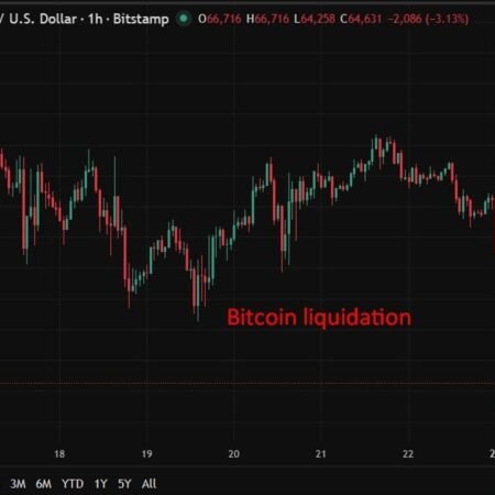 Bitcoin smashed lower, huge liquidations reported