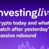 Crypto today and what to watch after yesterday’s massive rebound