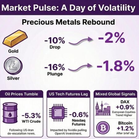 investingLive European market wrap: Gold, silver catch a bounce as volatile swings persist