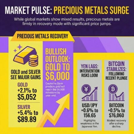 investingLive European markets wrap: Gold, silver continues with the recovery path