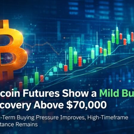 Bitcoin price outlook today: Bitcoin futures show a mild bullish recovery above $70,000