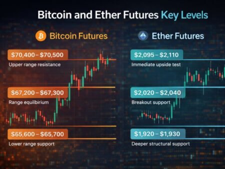 Crypto futures update: Bitcoin tests range highs while Ether quietly builds strength
