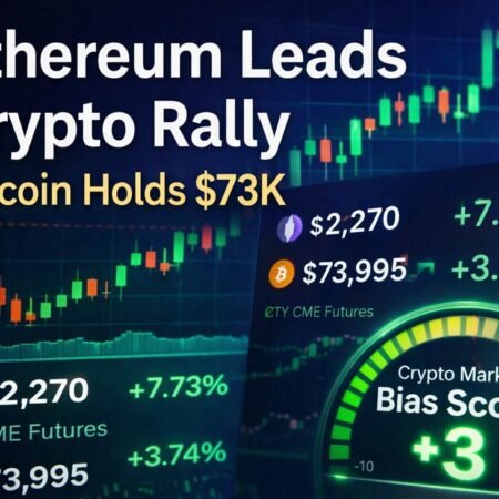 ETH leads crypto rally as Bitcoin holds $73K – updated crypto market predictions