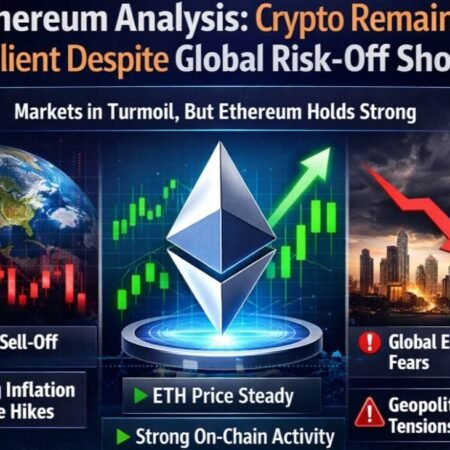 Ethereum analysis: crypto remains resilient despite global risk-off shock
