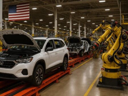 US industrial production for April 0.7% versus 0.3% estimate