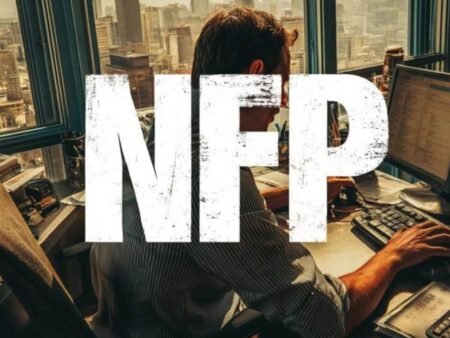 What is the distribution of forecasts for the US NFP?