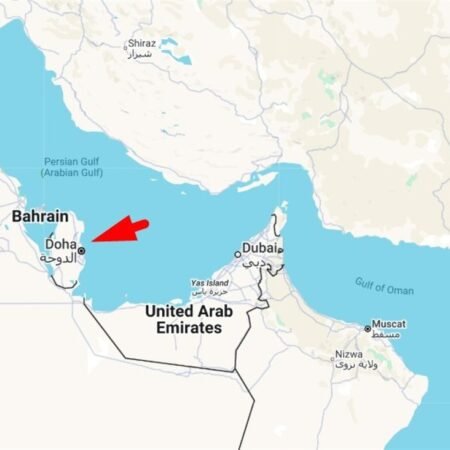 Another tanker hit in the Gulf, north of Doha (Qatar)