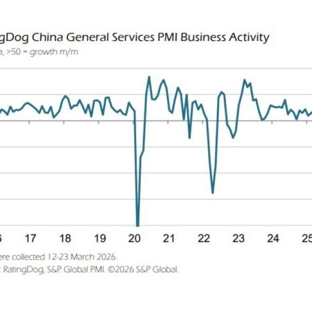 China Services PMI slows as domestic demand offsets weak external conditions