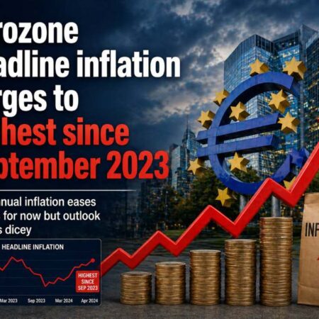 Eurozone April preliminary CPI +3.0% vs +2.9% y/y expected