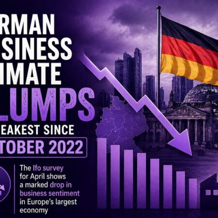 Germany April Ifo business climate index 84.4 vs 85.5 expected