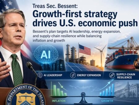 Treas Sec. Bessent: Growth-first strategy drives U.S. economic push