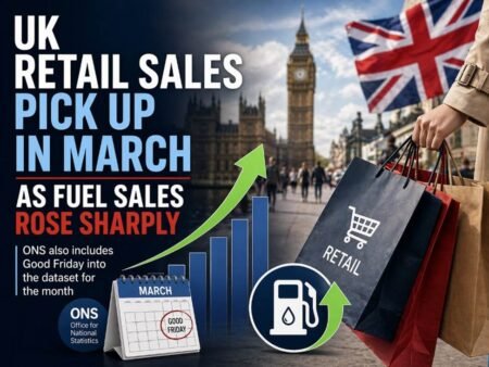 UK March retail sales +0.7% vs +0.1% m/m expected