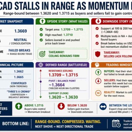 USDCAD returns back to MA levels and awaits the next shove