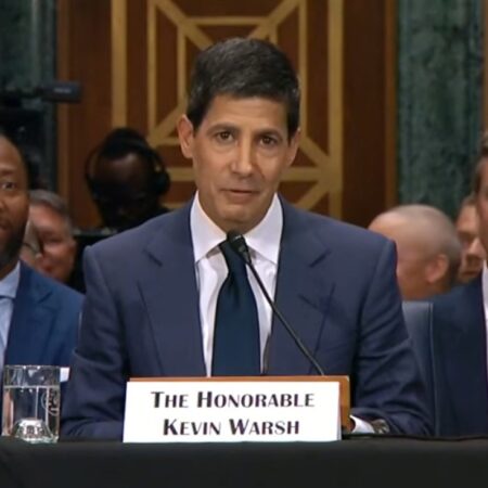 Kevin Warsh is confirmed to be a Federal Governor of the Federal Reserve Board