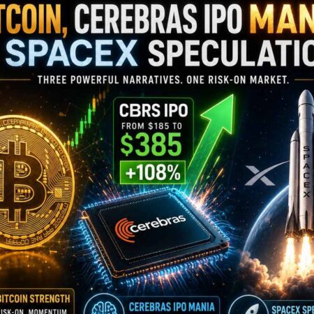 Bitcoin, Cerebras IPO mania, and the SpaceX speculation angle traders are watching