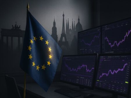 Euro area trade surplus narrows in March as energy deficit widens on Middle East conflict