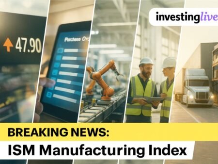 ISM Manufacturing index for April 52,7 vs 53.0 estimate