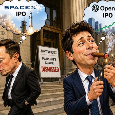 Jury rules against Elon Musk against Sam Altman and OpenAI.
