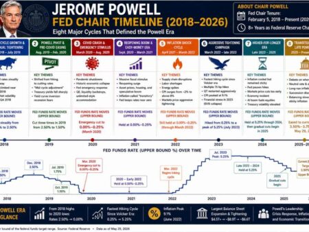 Powell exits after one of the wildest Fed eras in history