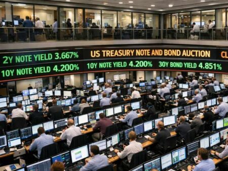 US sells $16 billion of 20 year bonds at a high yield of 5.122%