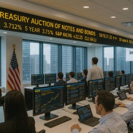 Treasury announces the auction schedule for next week.