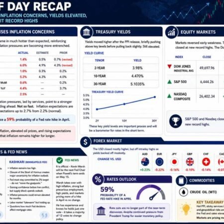 investingLive Americas FX news wrap 13 May: PPI shocks markets, stocks recover