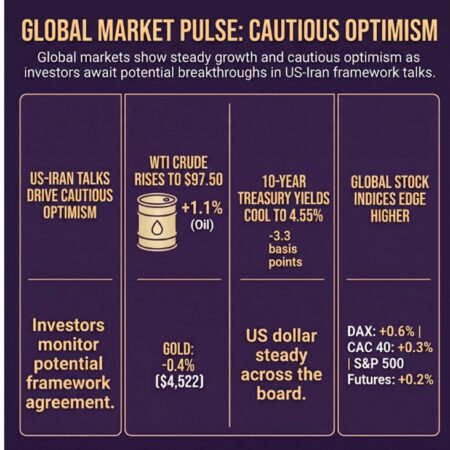 investingLive European markets wrap: A mixed mood amid cautious optimism on US-Iran talks