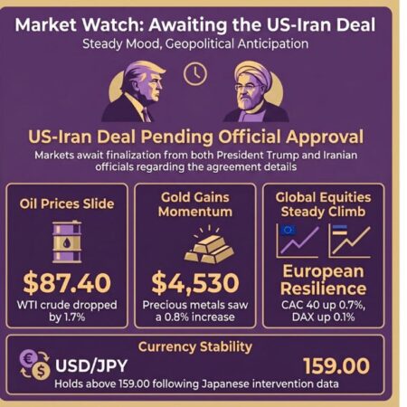 investingLive European markets wrap: A steadier mood as US-Iran deal still awaited