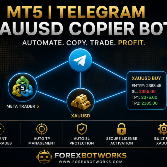 XAUUSD Telegram → MT5 Copier Bot