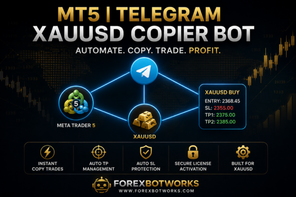 XAUUSD Telegram To MT5 Copier Bot