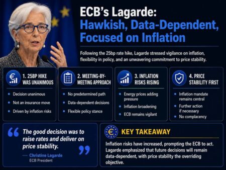 The EURUSD bearish bias remains in tact despite the ECB rate hike.