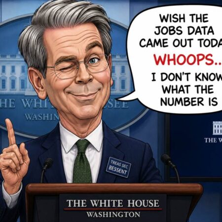 Treas Sec Bessent: “I wish job market had come out today”.