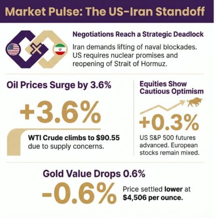 investingLive European markets wrap: Oil up, equities steady as US-Iran standoff continues