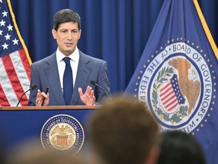 Federal Reserve Chair Warsh is speaking on Wednesday
