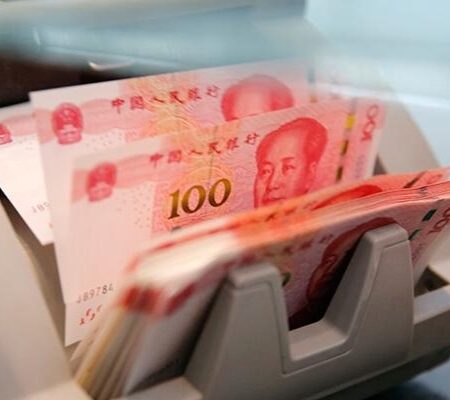 PBOC sets USD/ CNY reference rate for today at 6.7989 (vs. estimate at 6.7931)